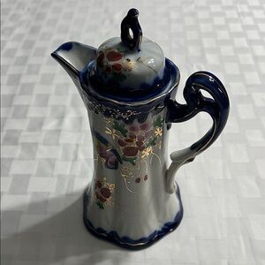 Antique Nippon Blue Rim & Base